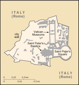 Mapa: Ciudad del Vaticano